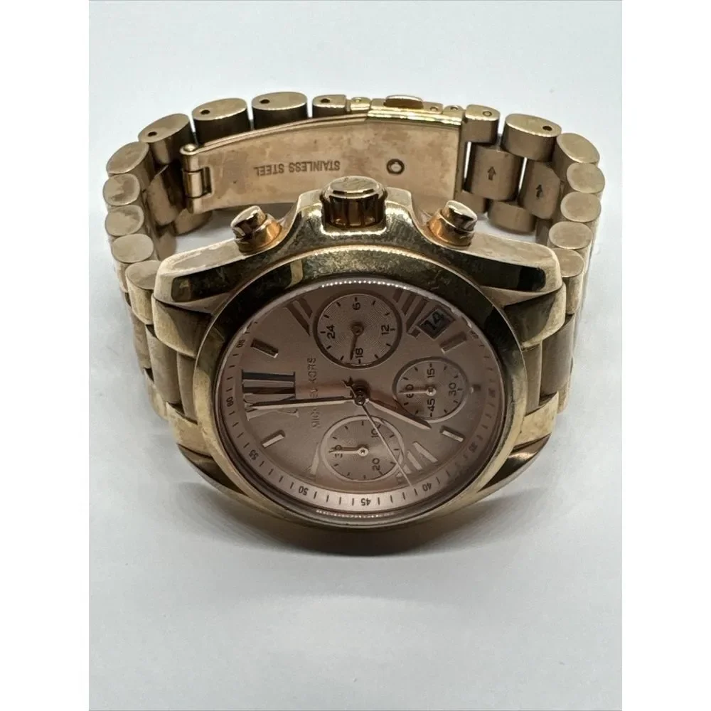 Michael Kors Bradshaw Mini MK5799 Women's Rose Gold Stainless Steel Watch JNA820